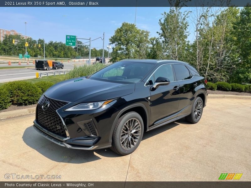 Front 3/4 View of 2021 RX 350 F Sport AWD