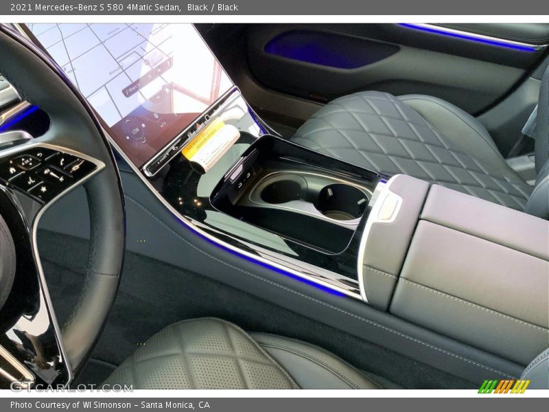 Black / Black 2021 Mercedes-Benz S 580 4Matic Sedan