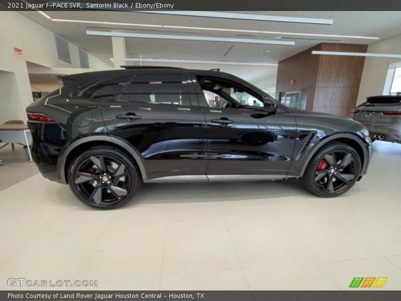  2021 F-PACE SVR Santorini Black