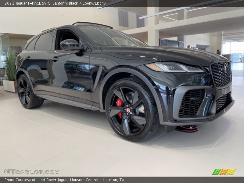  2021 F-PACE SVR Santorini Black