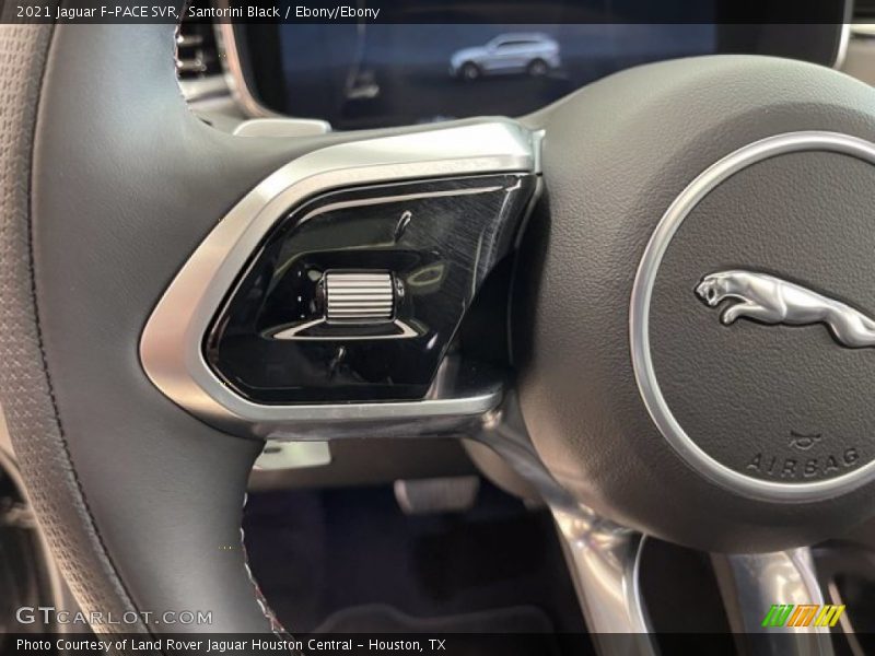  2021 F-PACE SVR Steering Wheel
