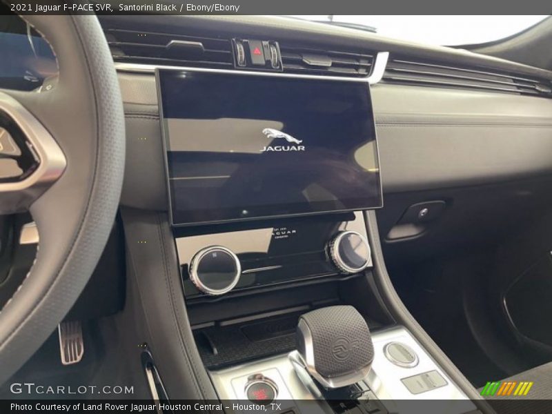 Santorini Black / Ebony/Ebony 2021 Jaguar F-PACE SVR