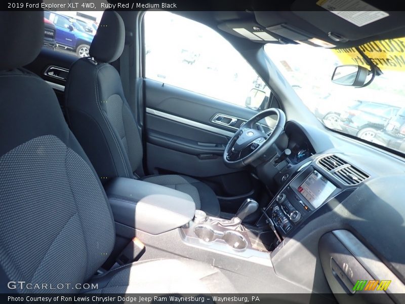 Ruby Red / Medium Black 2019 Ford Explorer XLT 4WD