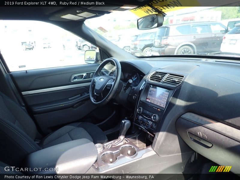 Ruby Red / Medium Black 2019 Ford Explorer XLT 4WD