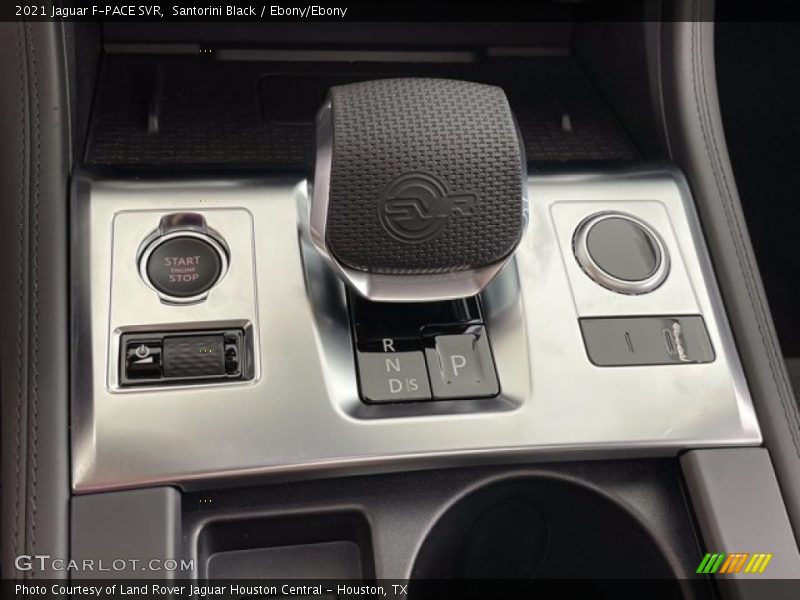  2021 F-PACE SVR 8 Speed Automatic Shifter