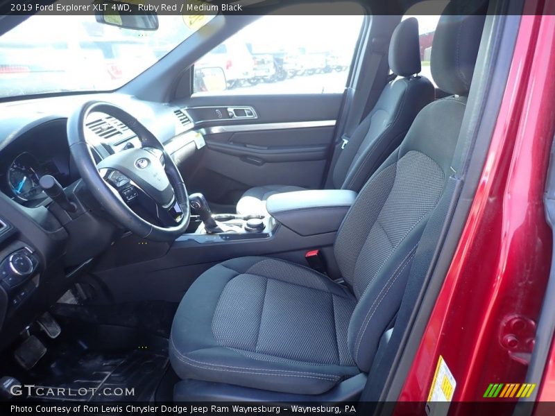 Ruby Red / Medium Black 2019 Ford Explorer XLT 4WD