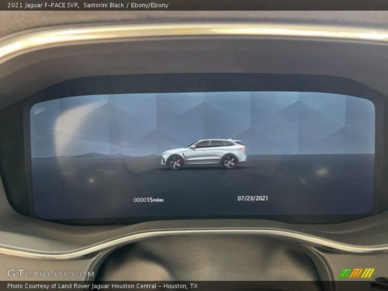 Santorini Black / Ebony/Ebony 2021 Jaguar F-PACE SVR