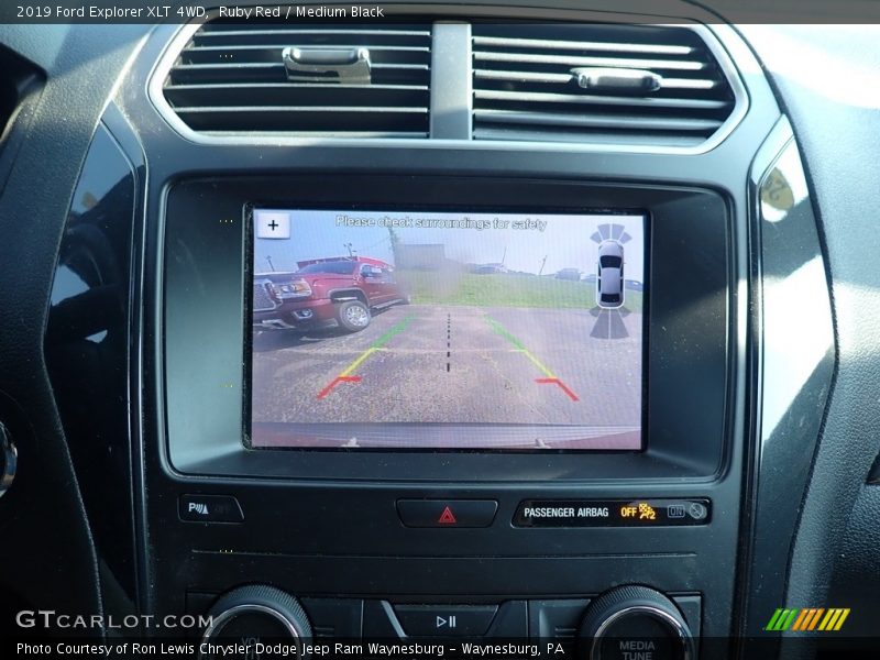 Ruby Red / Medium Black 2019 Ford Explorer XLT 4WD