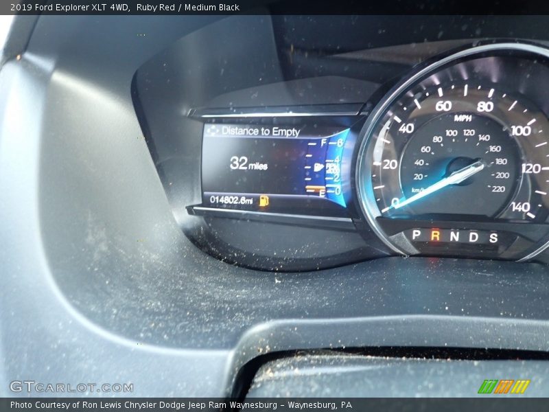 Ruby Red / Medium Black 2019 Ford Explorer XLT 4WD