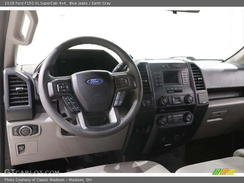 Blue Jeans / Earth Gray 2018 Ford F150 XL SuperCab 4x4