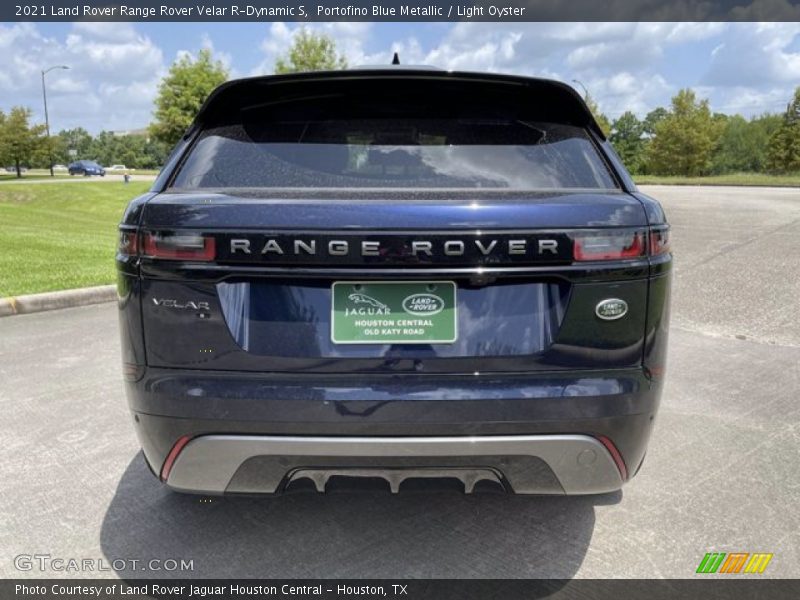 Portofino Blue Metallic / Light Oyster 2021 Land Rover Range Rover Velar R-Dynamic S