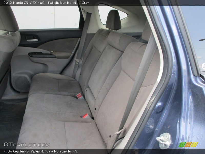 Twilight Blue Metallic / Gray 2012 Honda CR-V EX 4WD