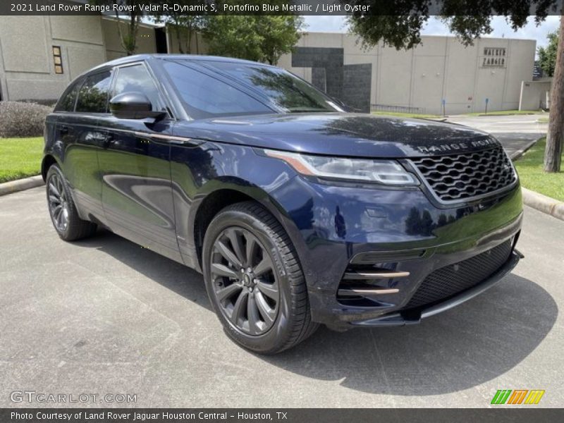 Front 3/4 View of 2021 Range Rover Velar R-Dynamic S