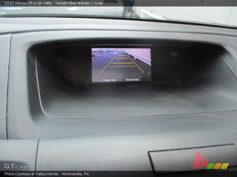 Twilight Blue Metallic / Gray 2012 Honda CR-V EX 4WD
