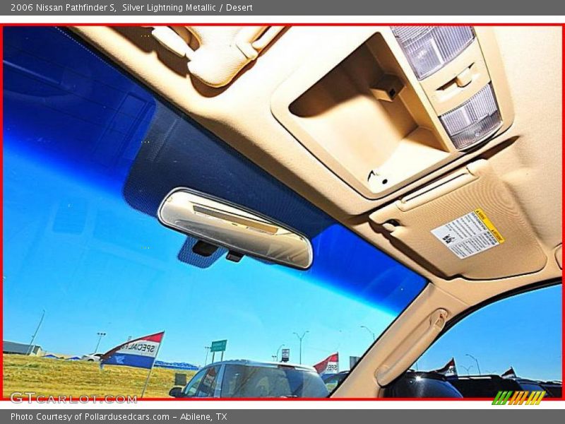 Silver Lightning Metallic / Desert 2006 Nissan Pathfinder S
