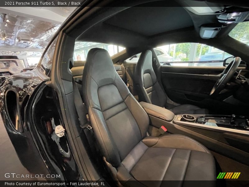  2021 911 Turbo S Black Interior