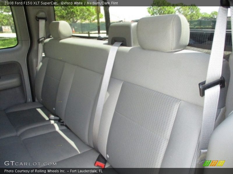 Oxford White / Medium/Dark Flint 2008 Ford F150 XLT SuperCab