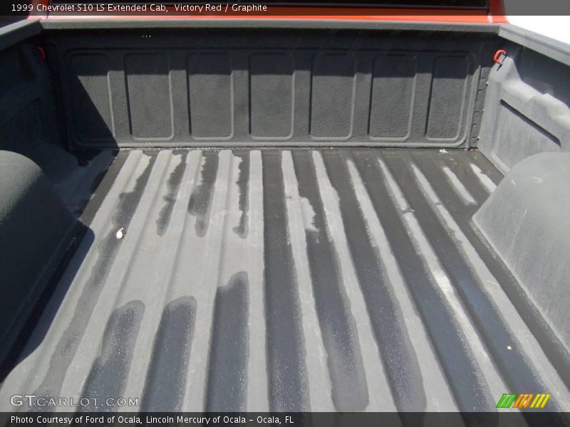 Victory Red / Graphite 1999 Chevrolet S10 LS Extended Cab