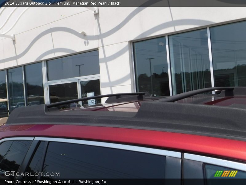 Venetian Red Pearl / Black 2014 Subaru Outback 2.5i Premium