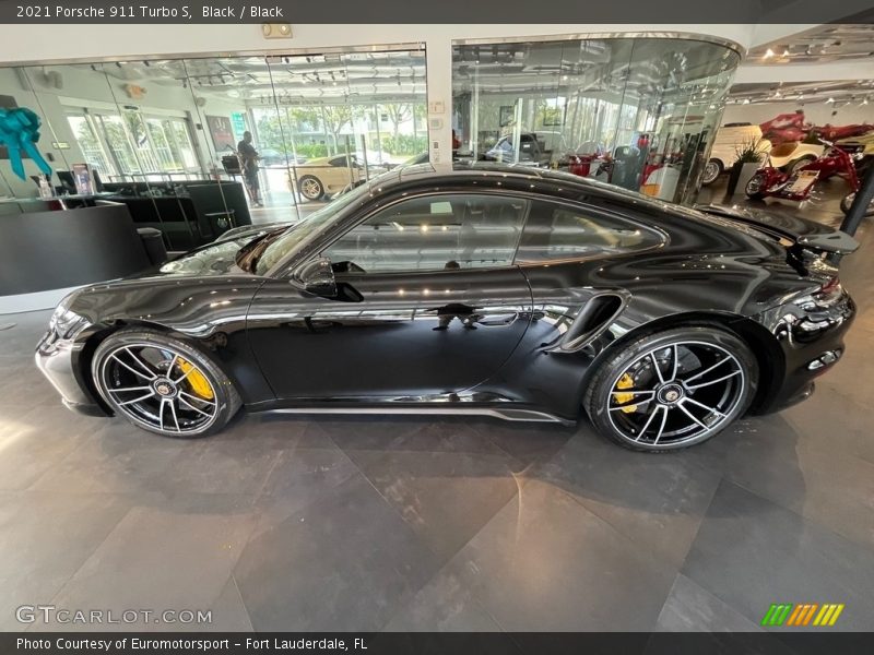  2021 911 Turbo S Black