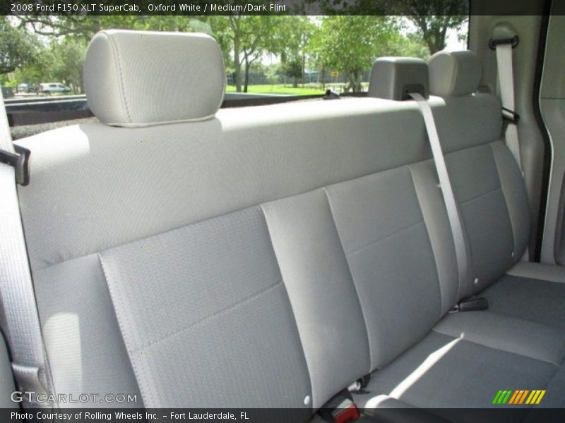 Oxford White / Medium/Dark Flint 2008 Ford F150 XLT SuperCab