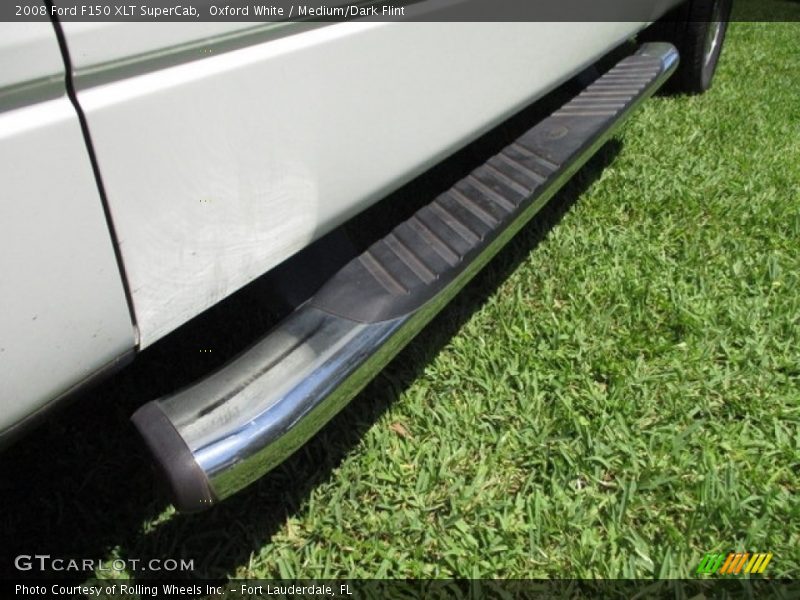 Oxford White / Medium/Dark Flint 2008 Ford F150 XLT SuperCab