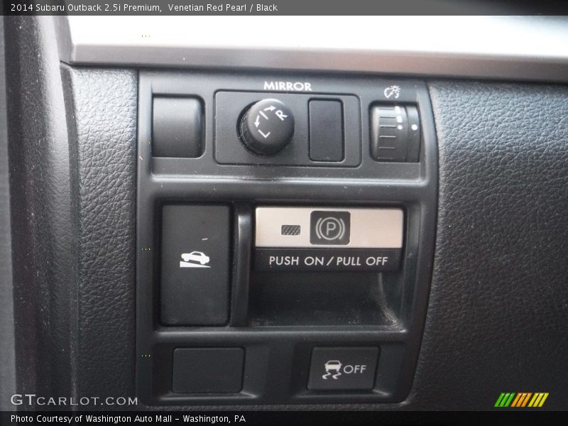 Venetian Red Pearl / Black 2014 Subaru Outback 2.5i Premium