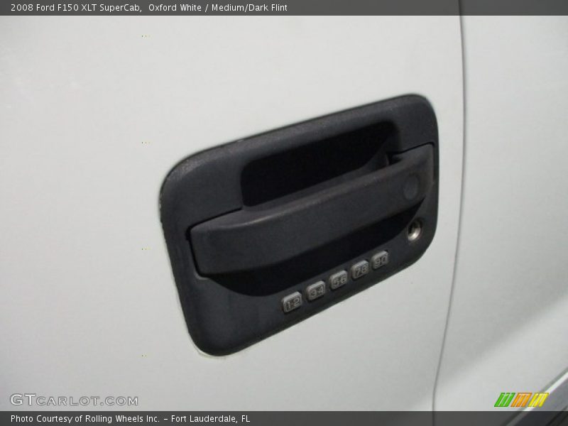 Oxford White / Medium/Dark Flint 2008 Ford F150 XLT SuperCab