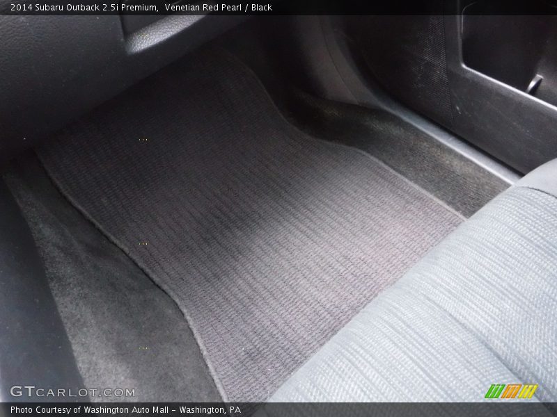 Venetian Red Pearl / Black 2014 Subaru Outback 2.5i Premium