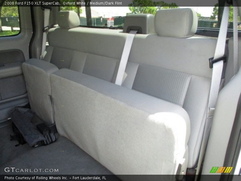 Oxford White / Medium/Dark Flint 2008 Ford F150 XLT SuperCab