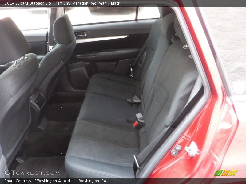 Venetian Red Pearl / Black 2014 Subaru Outback 2.5i Premium