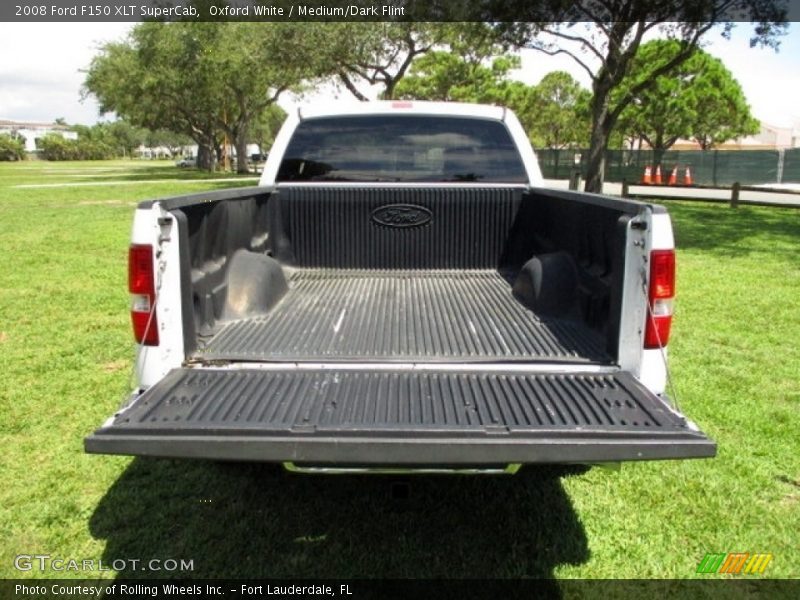 Oxford White / Medium/Dark Flint 2008 Ford F150 XLT SuperCab