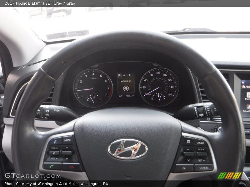 Gray / Gray 2017 Hyundai Elantra SE