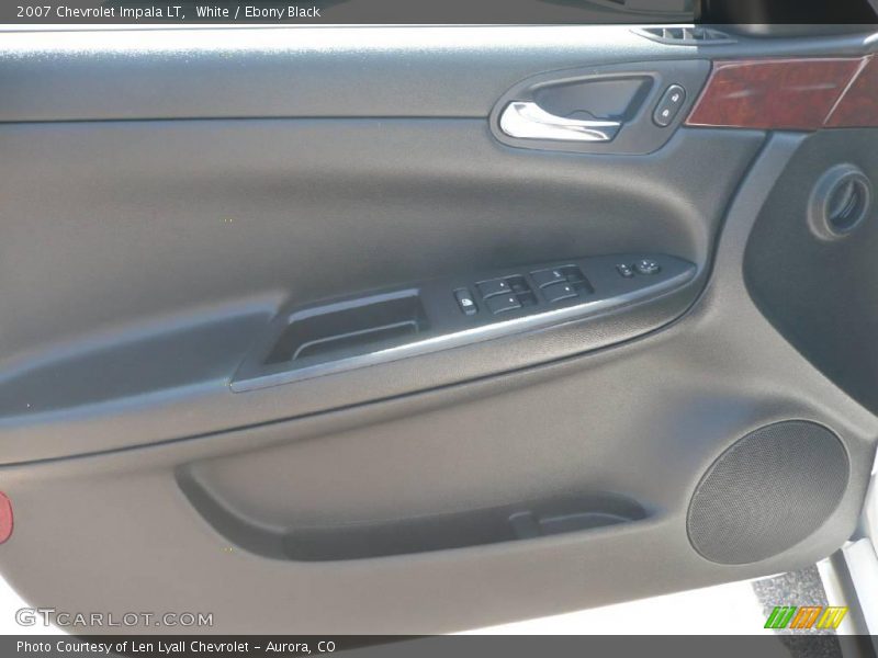 White / Ebony Black 2007 Chevrolet Impala LT