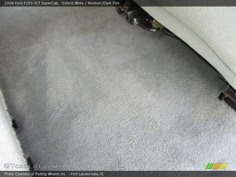 Oxford White / Medium/Dark Flint 2008 Ford F150 XLT SuperCab