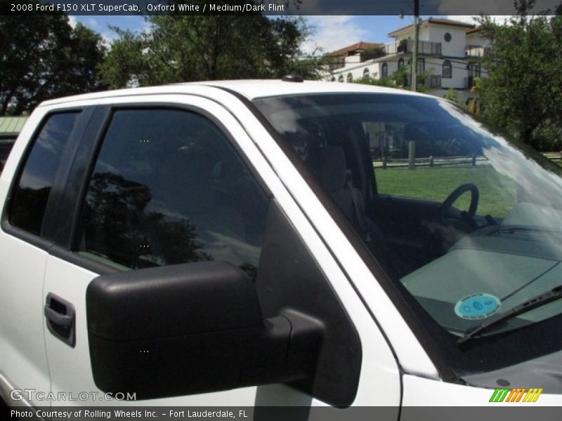 Oxford White / Medium/Dark Flint 2008 Ford F150 XLT SuperCab