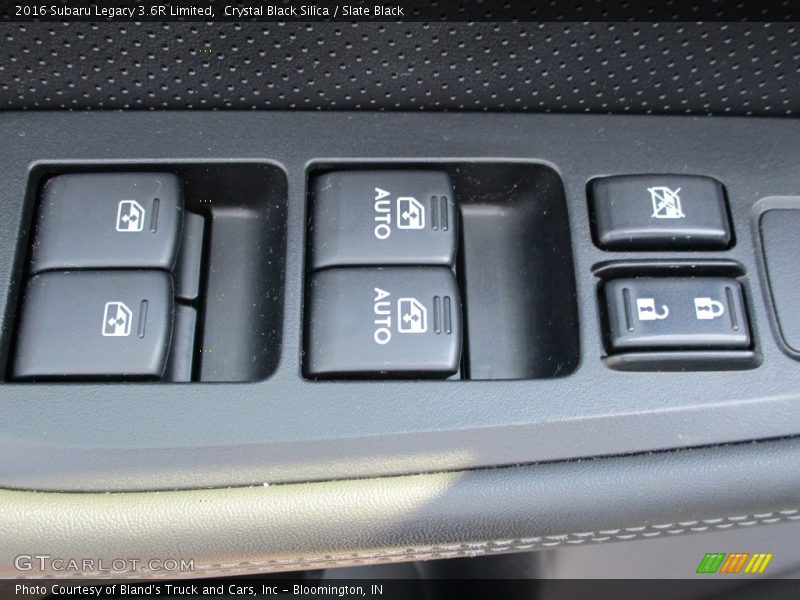 Crystal Black Silica / Slate Black 2016 Subaru Legacy 3.6R Limited
