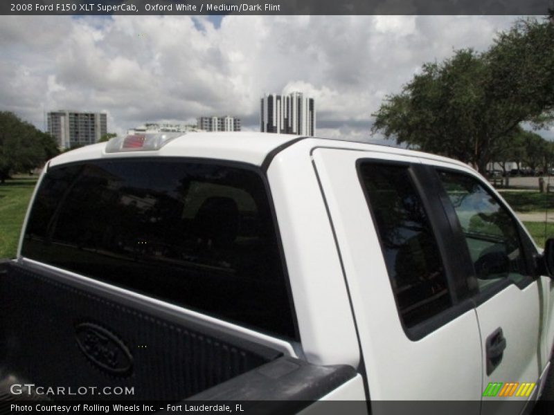 Oxford White / Medium/Dark Flint 2008 Ford F150 XLT SuperCab