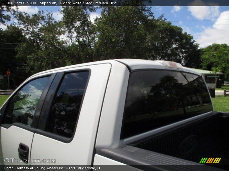 Oxford White / Medium/Dark Flint 2008 Ford F150 XLT SuperCab