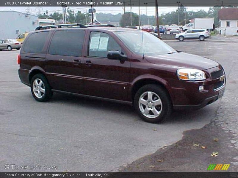 Bordeaux Red Metallic / Medium Gray 2008 Chevrolet Uplander LT