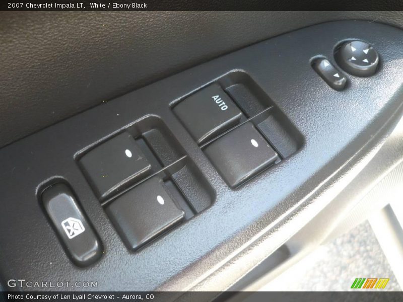 White / Ebony Black 2007 Chevrolet Impala LT