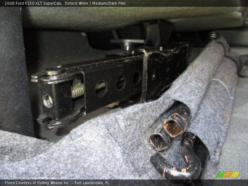 Oxford White / Medium/Dark Flint 2008 Ford F150 XLT SuperCab