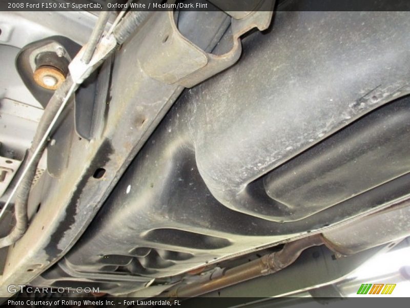 Oxford White / Medium/Dark Flint 2008 Ford F150 XLT SuperCab