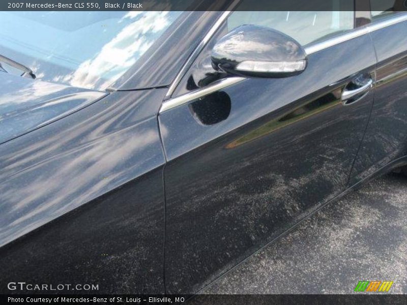 Black / Black 2007 Mercedes-Benz CLS 550