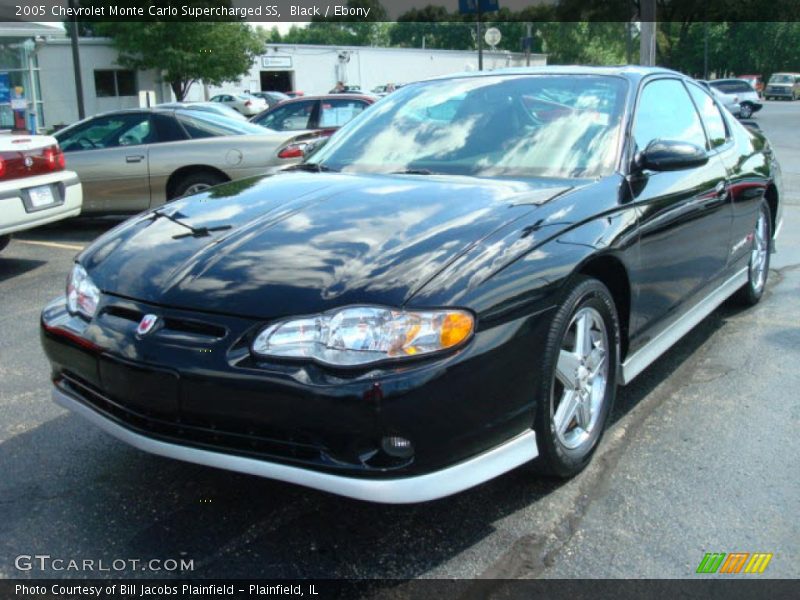 Black / Ebony 2005 Chevrolet Monte Carlo Supercharged SS