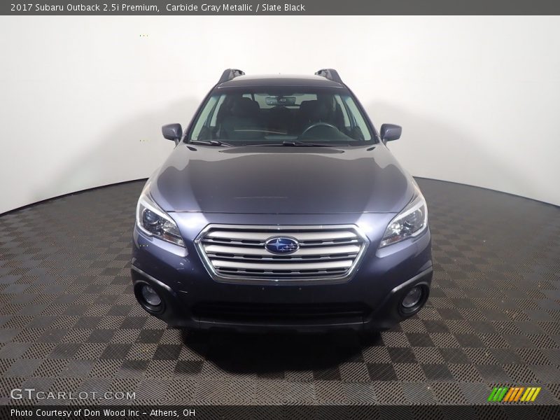Carbide Gray Metallic / Slate Black 2017 Subaru Outback 2.5i Premium