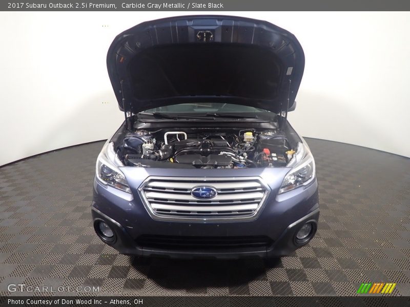 Carbide Gray Metallic / Slate Black 2017 Subaru Outback 2.5i Premium