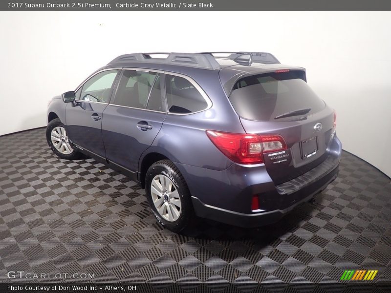 Carbide Gray Metallic / Slate Black 2017 Subaru Outback 2.5i Premium