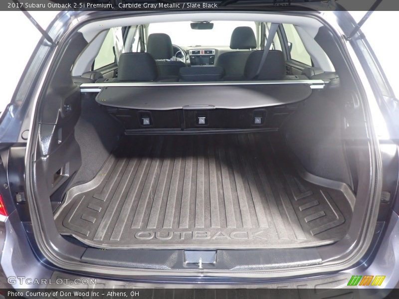 Carbide Gray Metallic / Slate Black 2017 Subaru Outback 2.5i Premium