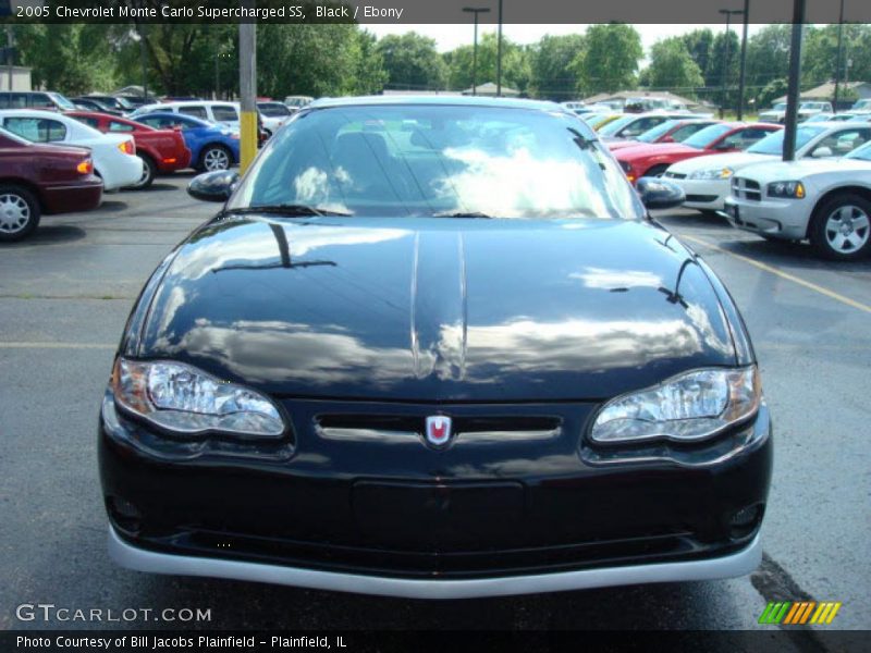 Black / Ebony 2005 Chevrolet Monte Carlo Supercharged SS